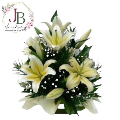 CENTRO DE MESA FUNEBRE 30CM.