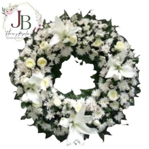 CORONA 60 CM Y ATRIL"