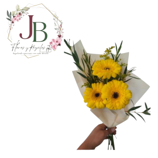 IMG-20250918-WA0049 (11) ramo de 3 gerberas amarillas