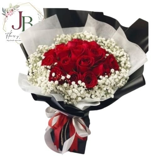 HERMOSO RAMO DE 20 ROSAS"