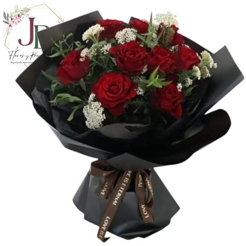 BOUQUET DE 9 ROSAS