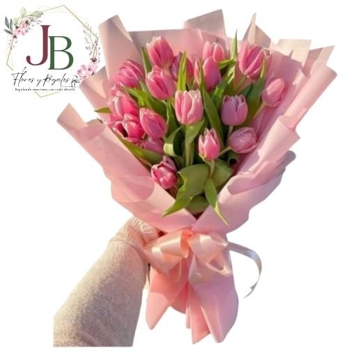 FABULOSO RAMO DE 20 TULIPANES"