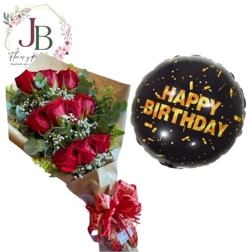 FABULOSO RAMO ALARGADO DE ROSAS