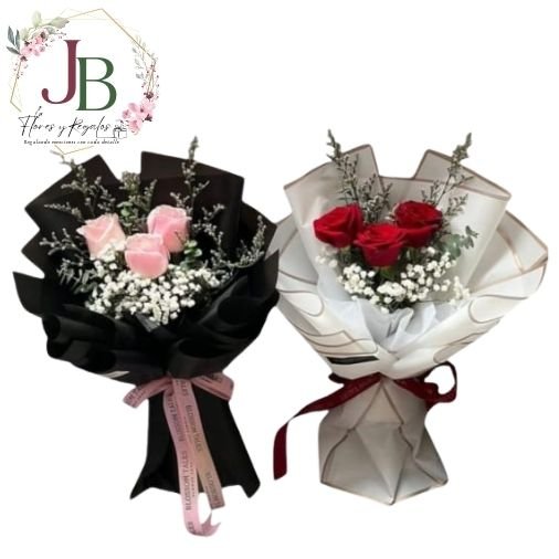 DOBLE RAMO DE ROSAS"