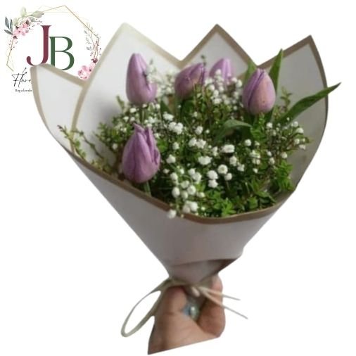 RAMO DE 5 TULIPANES"