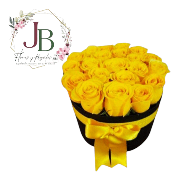 BOX 21 ROSAS AMARILLAS