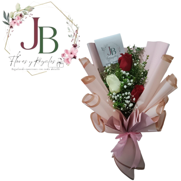 RAMO DE 3 ROSAS