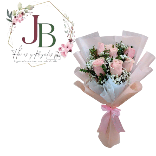 HERMOSO RAMO DE 7 ROSAS