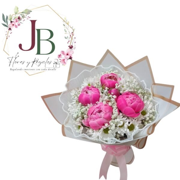 FABULOSO RAMO DE PEONIAS