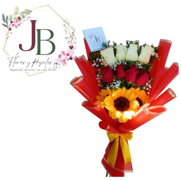WhatsApp Image 2026-01-25 at 5.55.26 PM (1) Ramo de Rosas y Girasoles